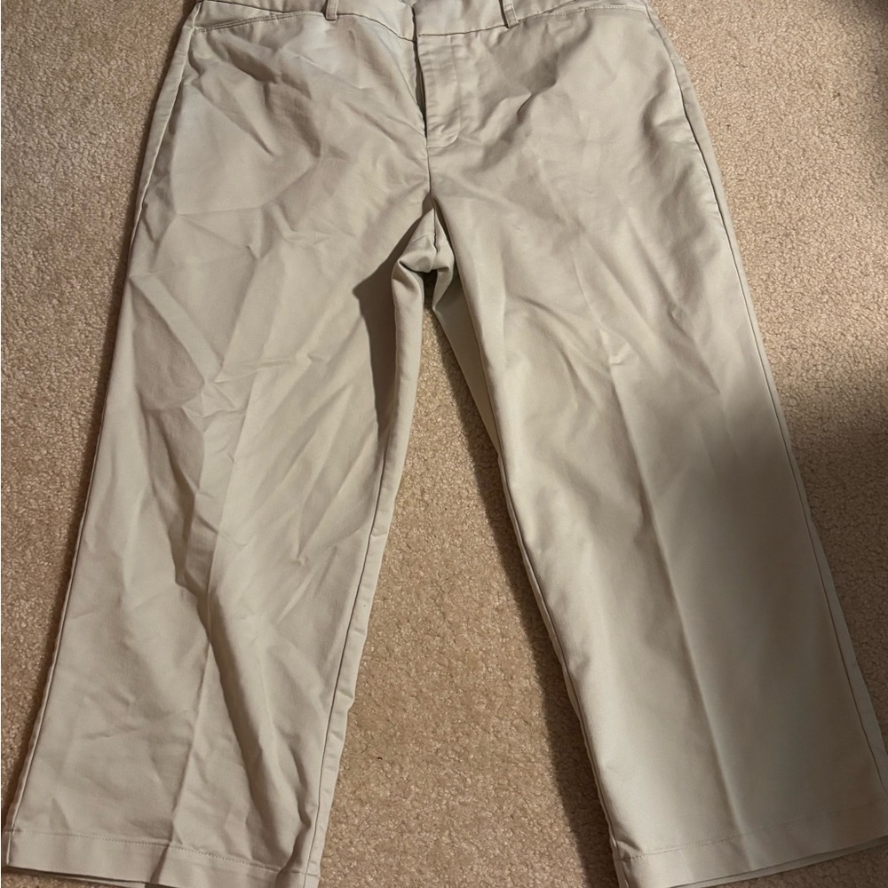 Dockers Women's Tan Capris Size 14